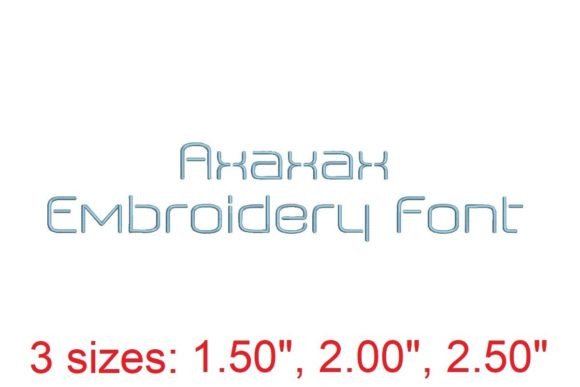 Axaxax Embroidery Font: A Designer’s Practical Review