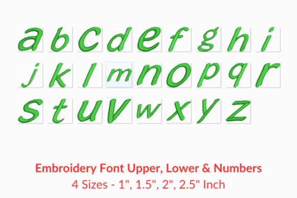 Blacklight Font: A Holiday Embroidery Review