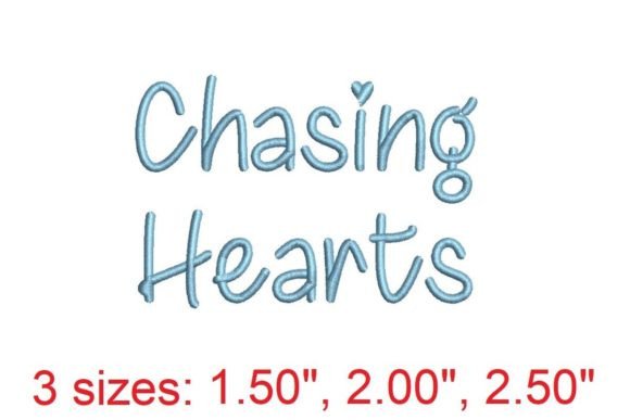 Chasing Heart Embroidery Font: A Designer’s Review