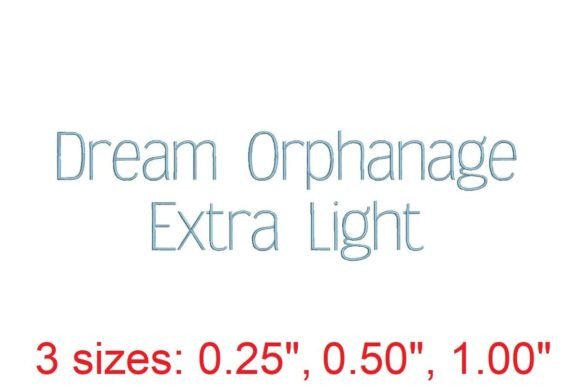 Dream Orphanage EL Font: Holiday Embroidery Review