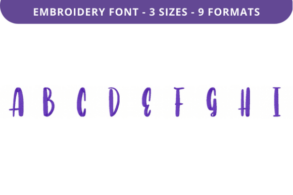 Fifty First Dates Font Uppercase A to I Review