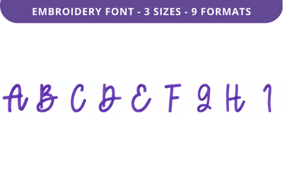 Greatly Beloved Font A-I: An Embroidery Review
