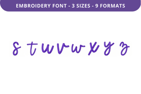 Greatly Beloved Font Lowercase S to Z Review