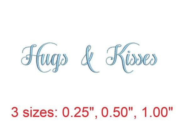 Hugs and Kisses Embroidery Font: A Business Review