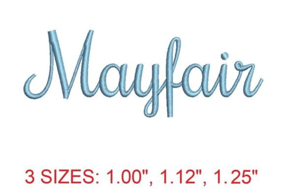 Mayfair Embroidery Font: Elegant Stitching Review