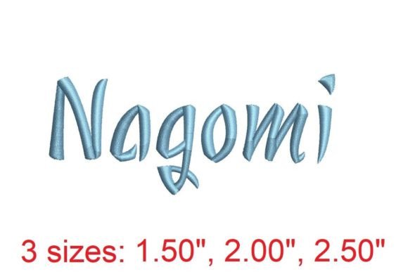 Nagomi Embroidery Font: A Seller’s Review