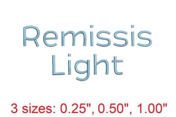 Remissis Embroidery Font: A Designer’s Review