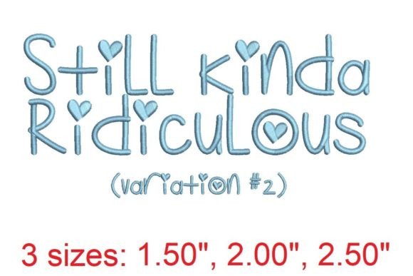 Still Kinda Ridiculous V2: An Embroidery Seller’s Review