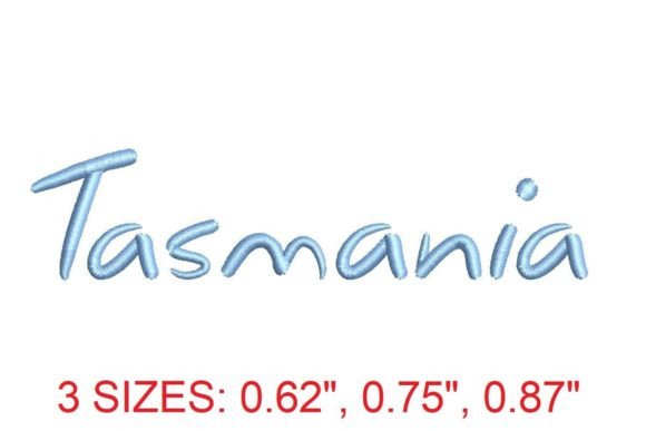 Tasmania Font: A Seasonal Embroidery Review